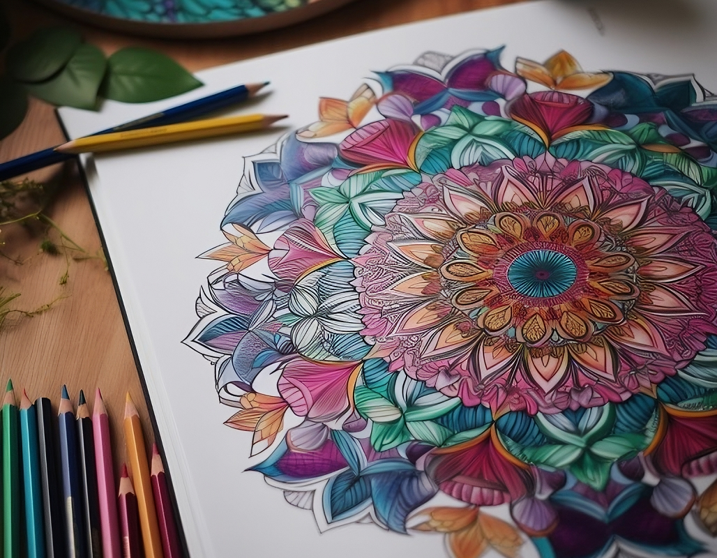 mandala coloring page